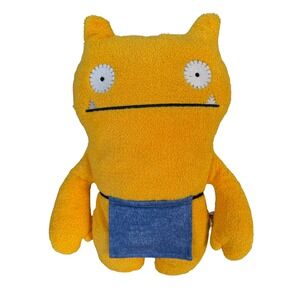 UglyDolls Wage Orange Plush Stuffed Animal Blue Apron Hasbro 10 inch